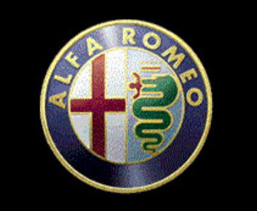 Alfa Romeo snake serpent dragon eating man Kukulkan Quetzalcoatl logo